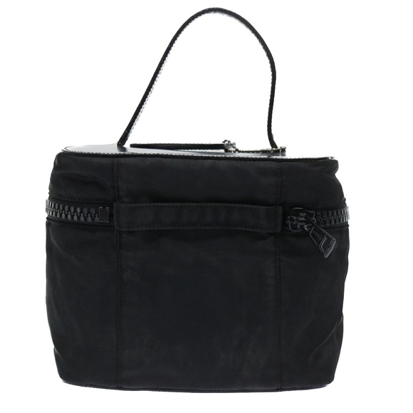 PRADA Vanity Cosmetic Pouch Nylon Black Auth bs8176 - Picture 2 of 16